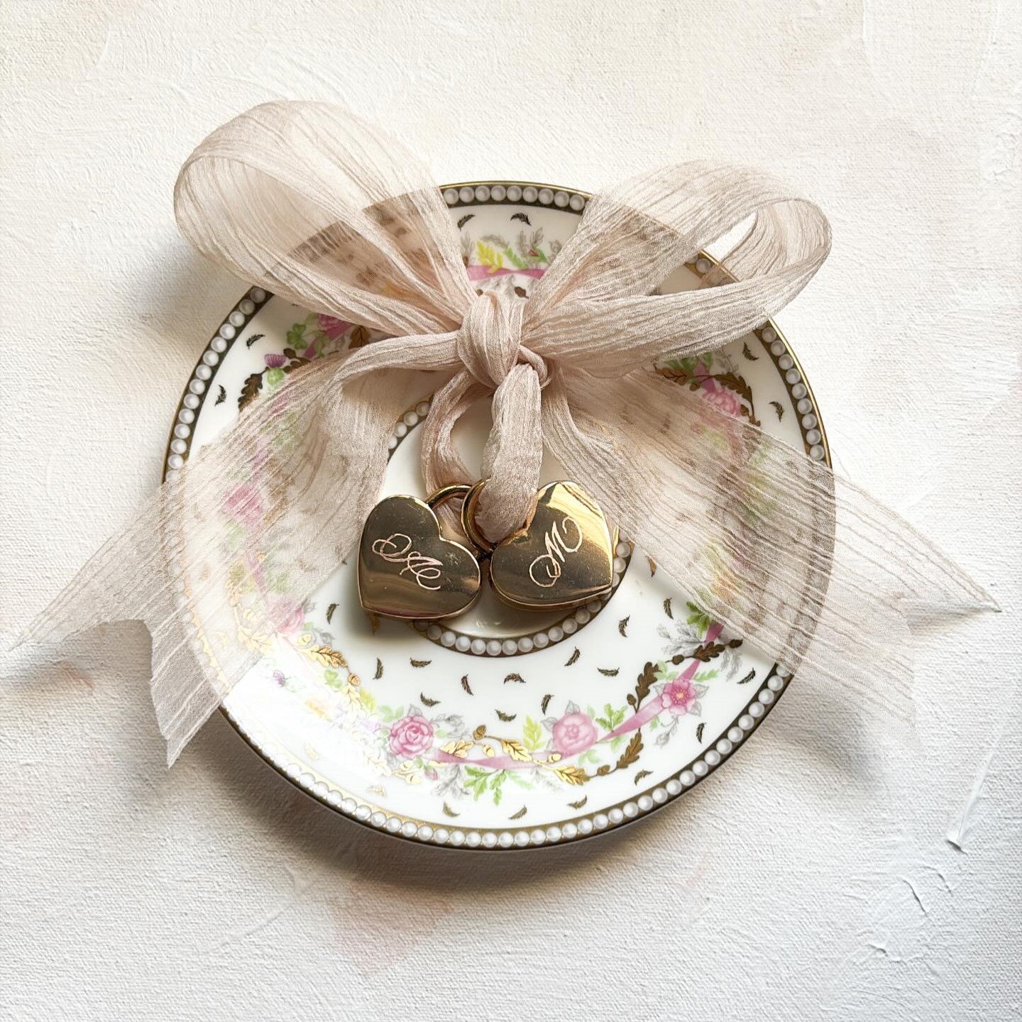 Engraved Heart Locks